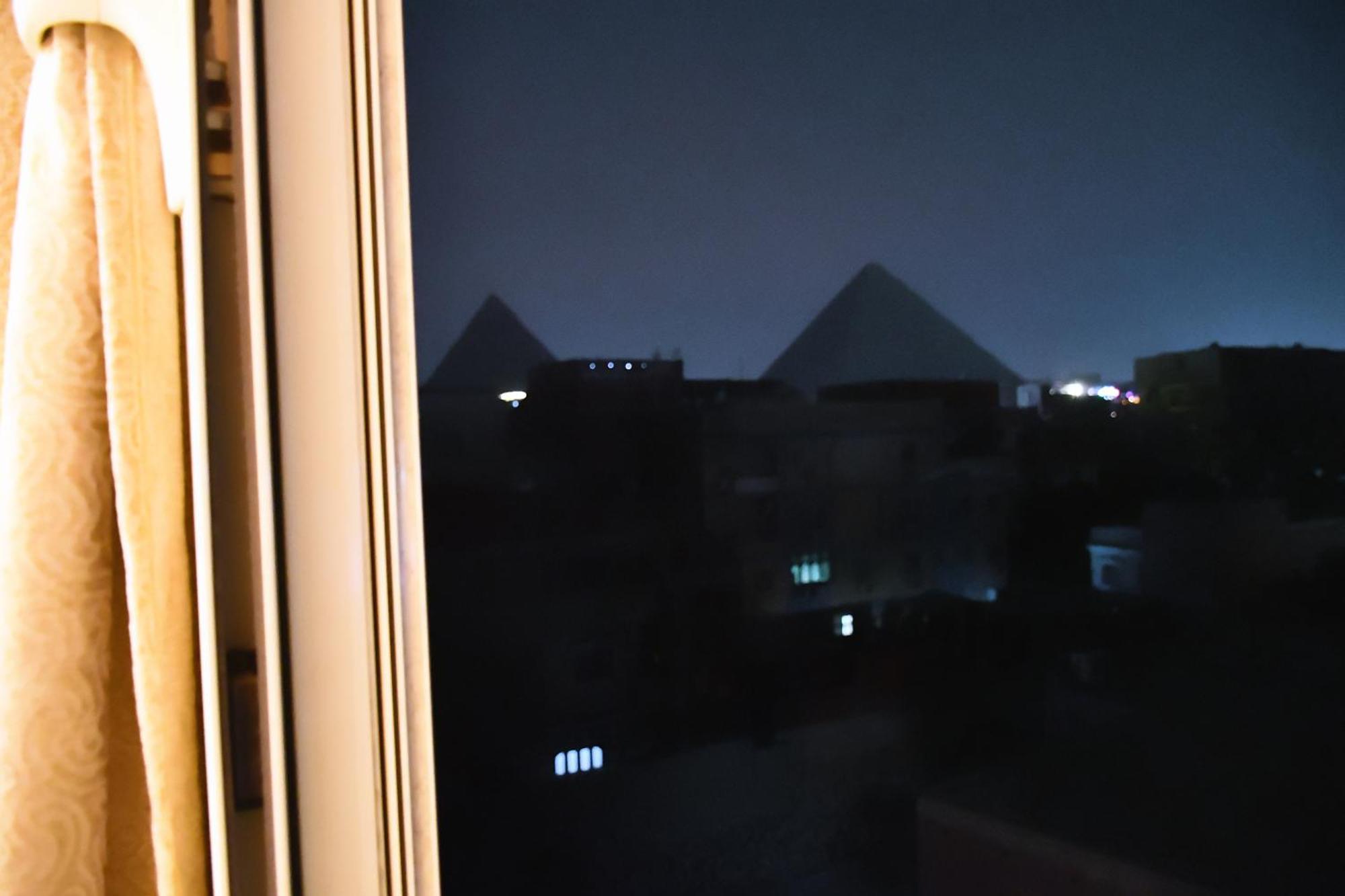 Grand Pyramid View Hotel Kafret el-Gabal Buitenkant foto