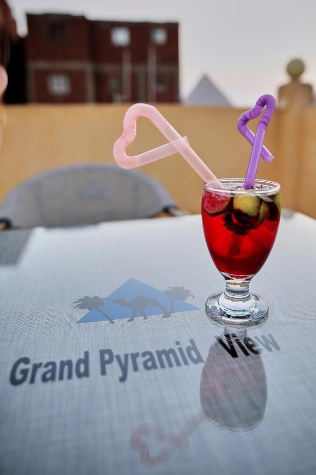 Grand Pyramid View Hotel Kafret el-Gabal Buitenkant foto