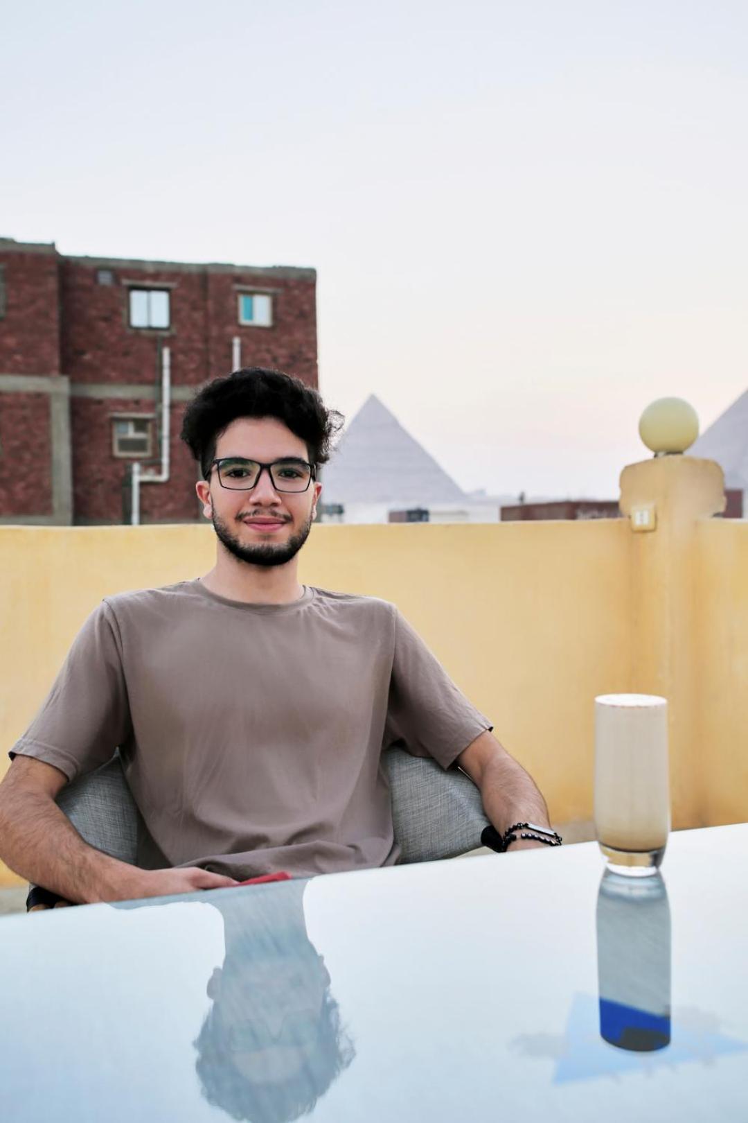 Grand Pyramid View Hotel Kafret el-Gabal Buitenkant foto