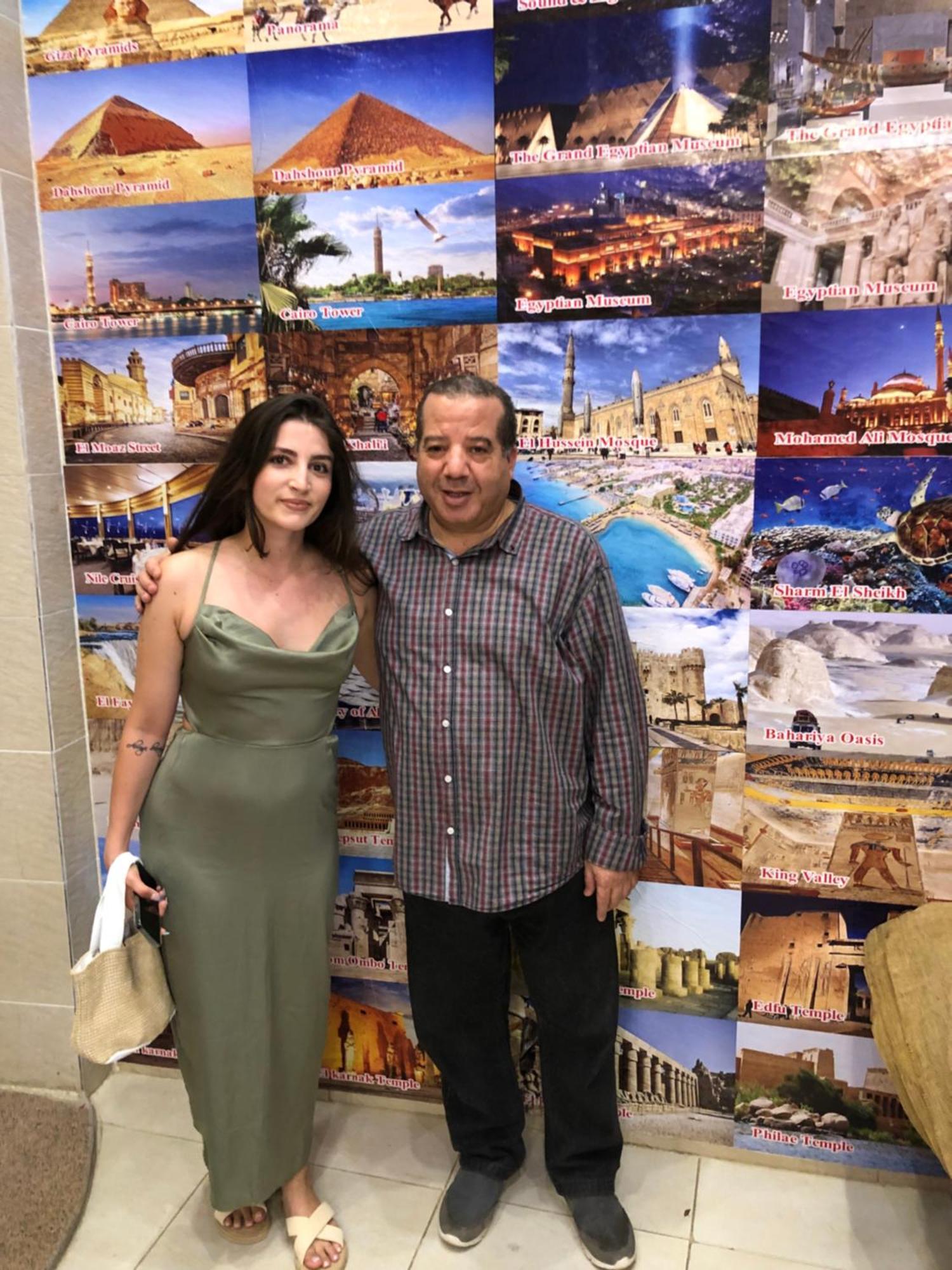 Grand Pyramid View Hotel Kafret el-Gabal Buitenkant foto