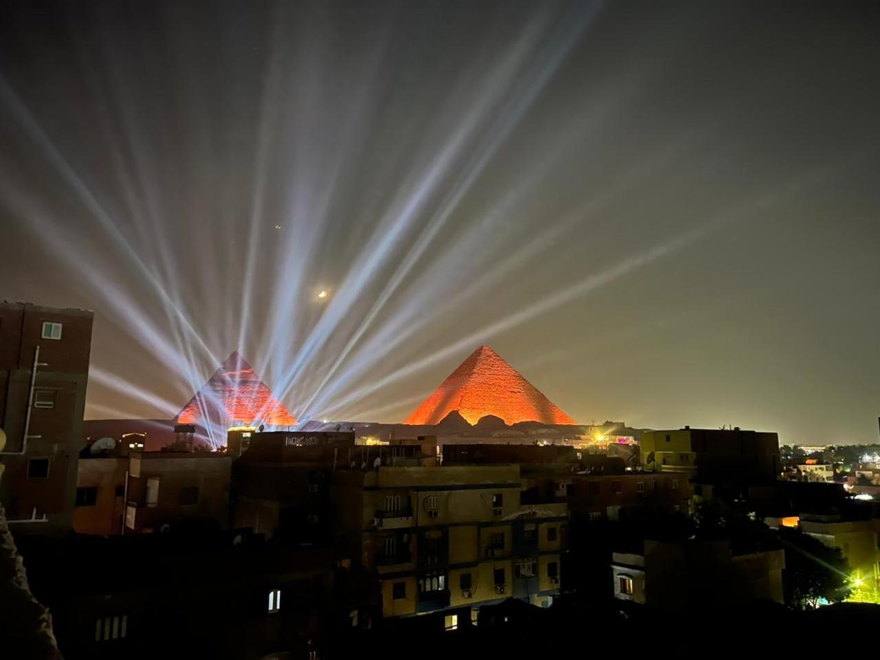 Grand Pyramid View Hotel Kafret el-Gabal Buitenkant foto
